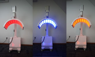 Macchina di fototerapia del salone di bellezza LED con luce rossa e blu per ringiovanimento della pelle