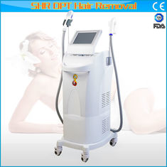 Sistema doppio della macchina SHR di depilazione del laser di Handpiece IPL per le donne/uomini