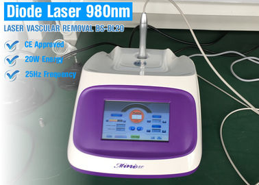 Vena del ragno/macchina vascolare di rimozione con il laser a diodi 980nm per il salone di bellezza