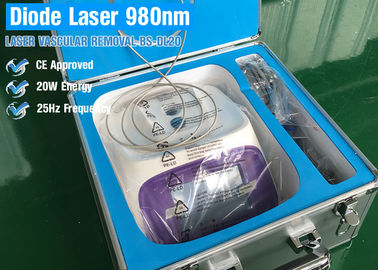macchina solida di bellezza del laser a diodi 980nm per rimozione vascolare/rimozione vena del ragno