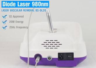 La macchina portatile del laser a diodi di alta frequenza 980nm per pelle etichetta la rimozione