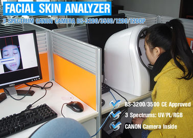 7200 macchina epidermica di analisi della pelle di K 3d con il software inglese di versione