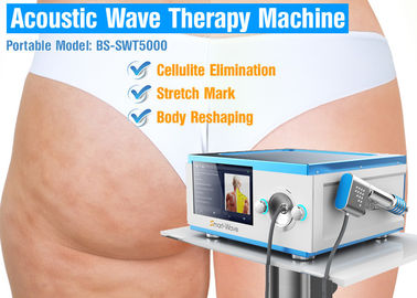 Macchina di terapia di Wave acustico di trattamento delle celluliti, attrezzatura di terapia di scossa
