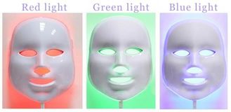 Terapia facciale principale della luce di cura di pelle del fronte della maschera, ringiovanente l'unità leggera di terapia della pelle