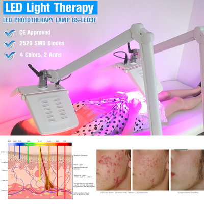BIO- LED macchina 10 di terapia della luce del pro fotone - trattamento dell'acne di frequenza 110HZ