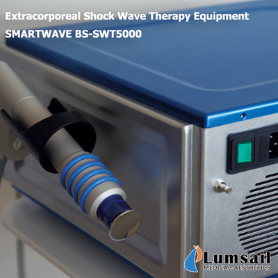 Sollievo dal dolore astuto di terapia di Shockwave di fisioterapia di Wave Pnumatic in blu
