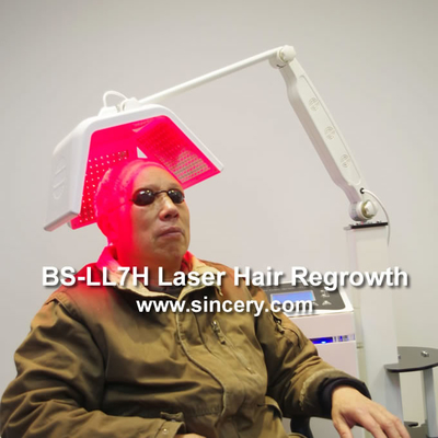Energia del laser dei capelli di ricrescita di lunghezza d'onda professionale 650nm/670nm del dispositivo regolabile