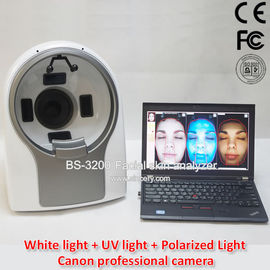 macchina facciale del tester della pelle di immagine 3D, approvazione UV del CE della macchina di analisi dell'analizzatore della pelle