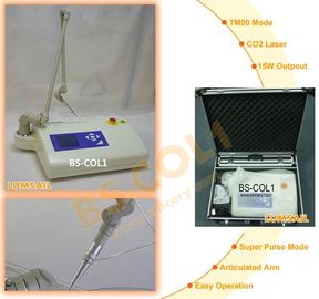 Attrezzatura chirurgica del laser di CO2 portatile di 15 watt per l'ospedale/clinica con protezione di sicurezza