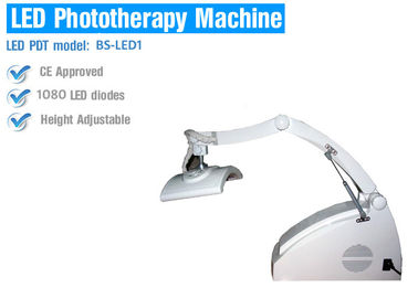 La macchina di fototerapia di ringiovanimento PDT LED della pelle con due si dirige verso riduce le linee della grinza