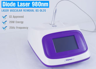 macchina vascolare di rimozione del laser di lunghezza d'onda 980nm per rimozione facciale della vena del ragno