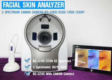 Attrezzatura leggera di PL/UV pelle di analisi per cura di pelle con 3: Un sistema di 4 previsioni