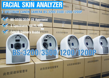 macchina facciale del tester della pelle di immagine 3D, approvazione UV del CE della macchina di analisi dell'analizzatore della pelle