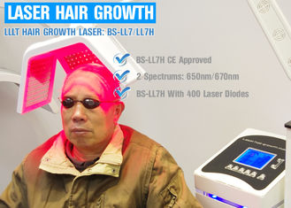 Dispositivo indolore di ricrescita dei capelli del laser a diodi con la terapia di ringiovanimento dei capelli per perdita di capelli