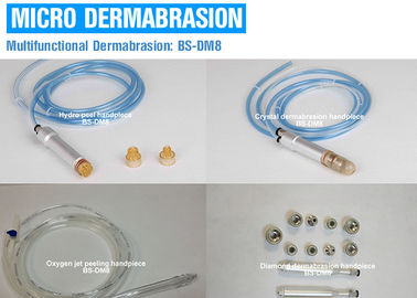 Cristallo/diamante/idro macchina di Microdermabrasion, macchina facciale di Microdermabrasion